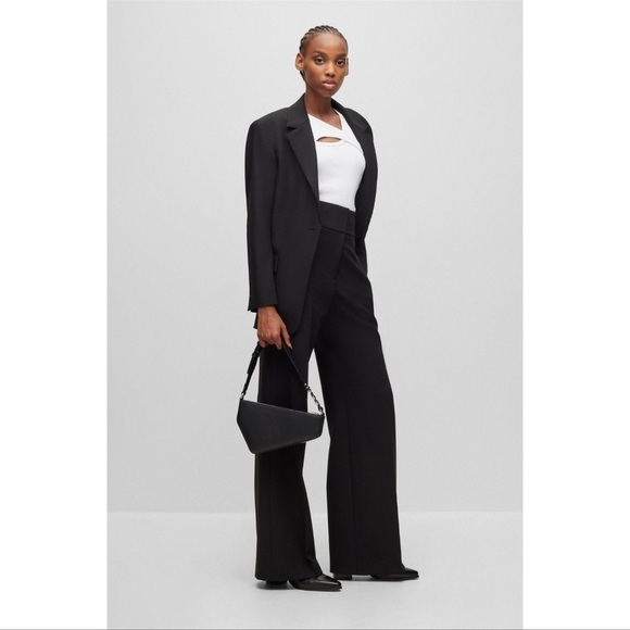 Hugo Boss Pants - HUGO BOSS Black Classic Dress Pants